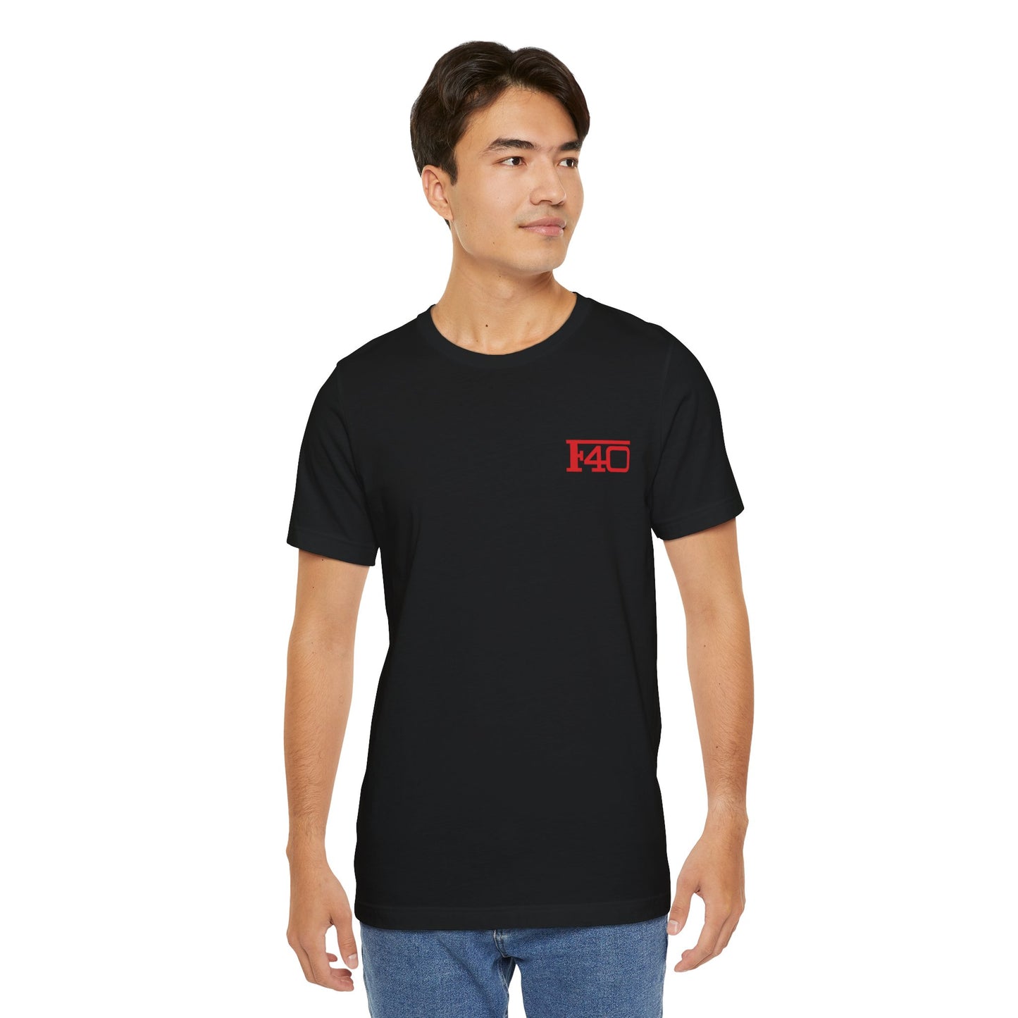 F40 Unisex Tee - Car Lovers Shirt, Sports Car Gift, Vintage Automotive Fashion