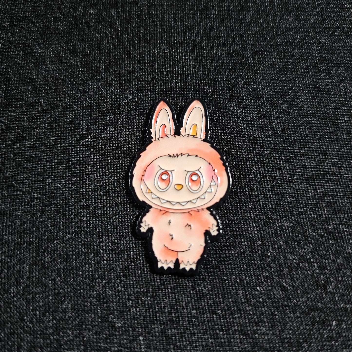 Labubu V3 Big Into Energy - Happiness Enamel Pin