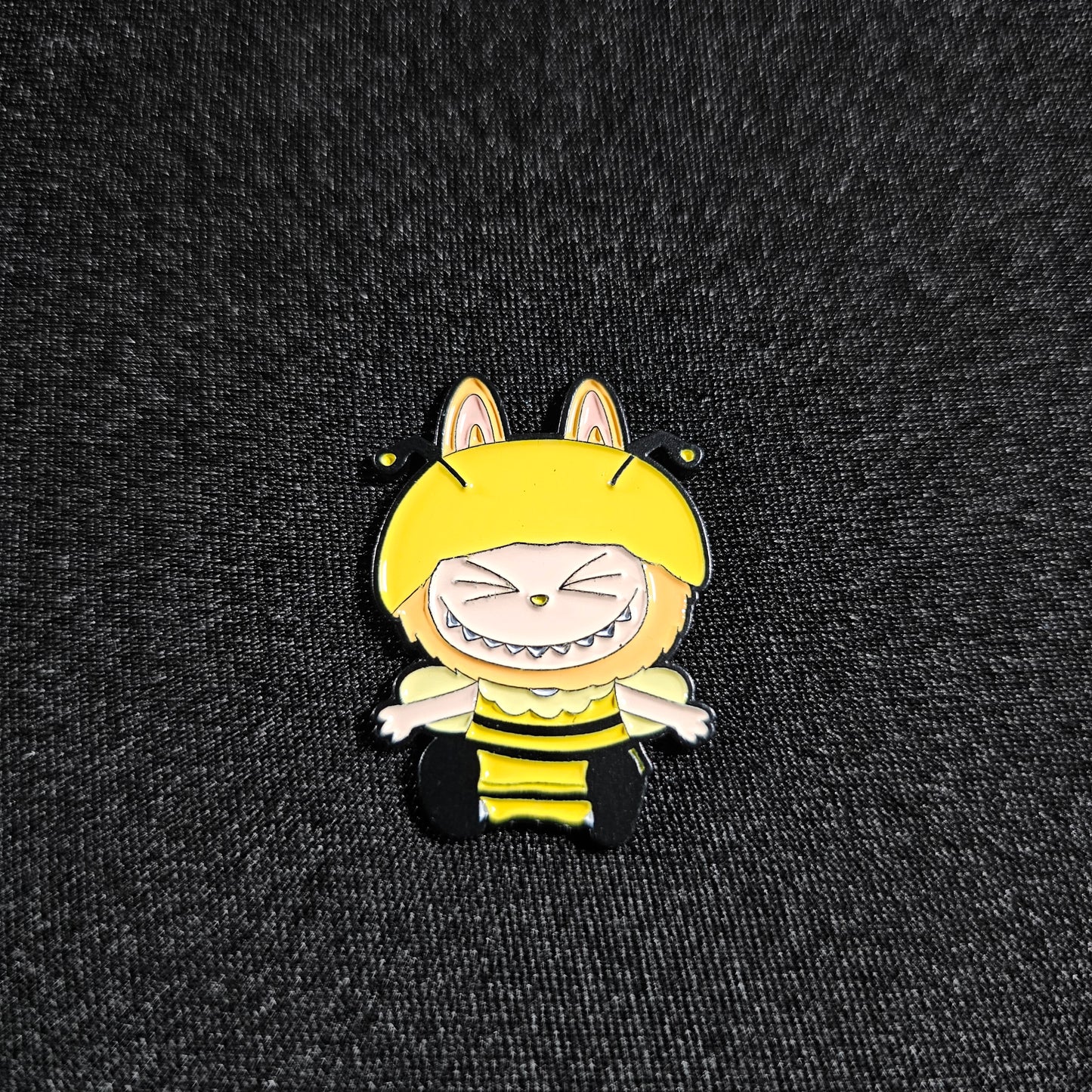 Labubu - Bumblebee Enamel Pin
