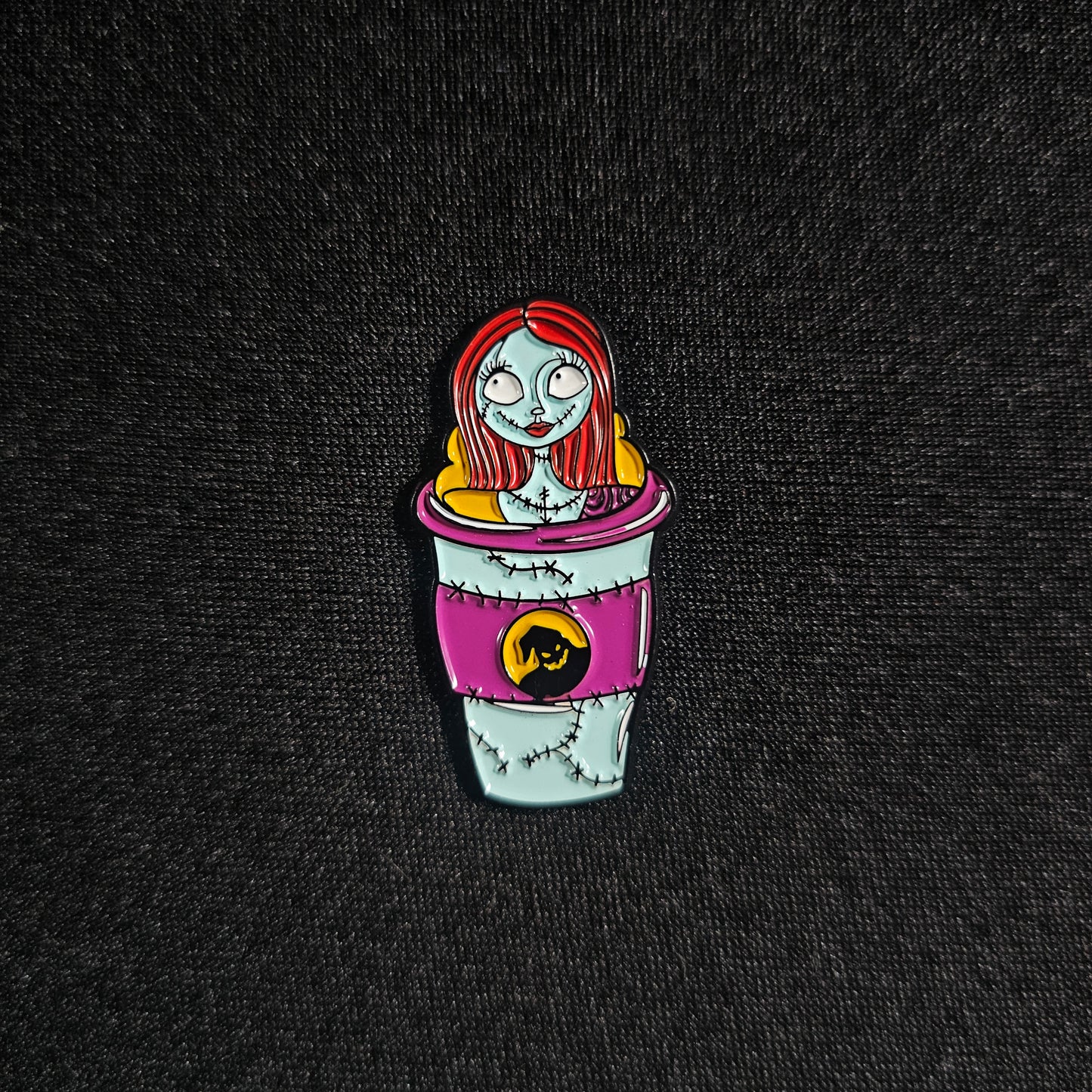 Sally Coffee Cup - The Nightmare Before Christmas Enamel Pin