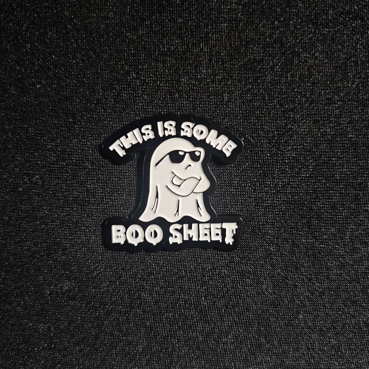 "Boo Sheet" Halloween Enamel Pin
