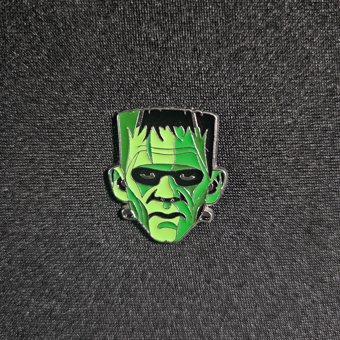 Frankenstein's Monster Halloween Enamel Pin