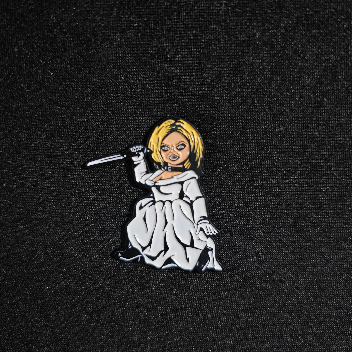 Bride Of Chucky Halloween Enamel Pin