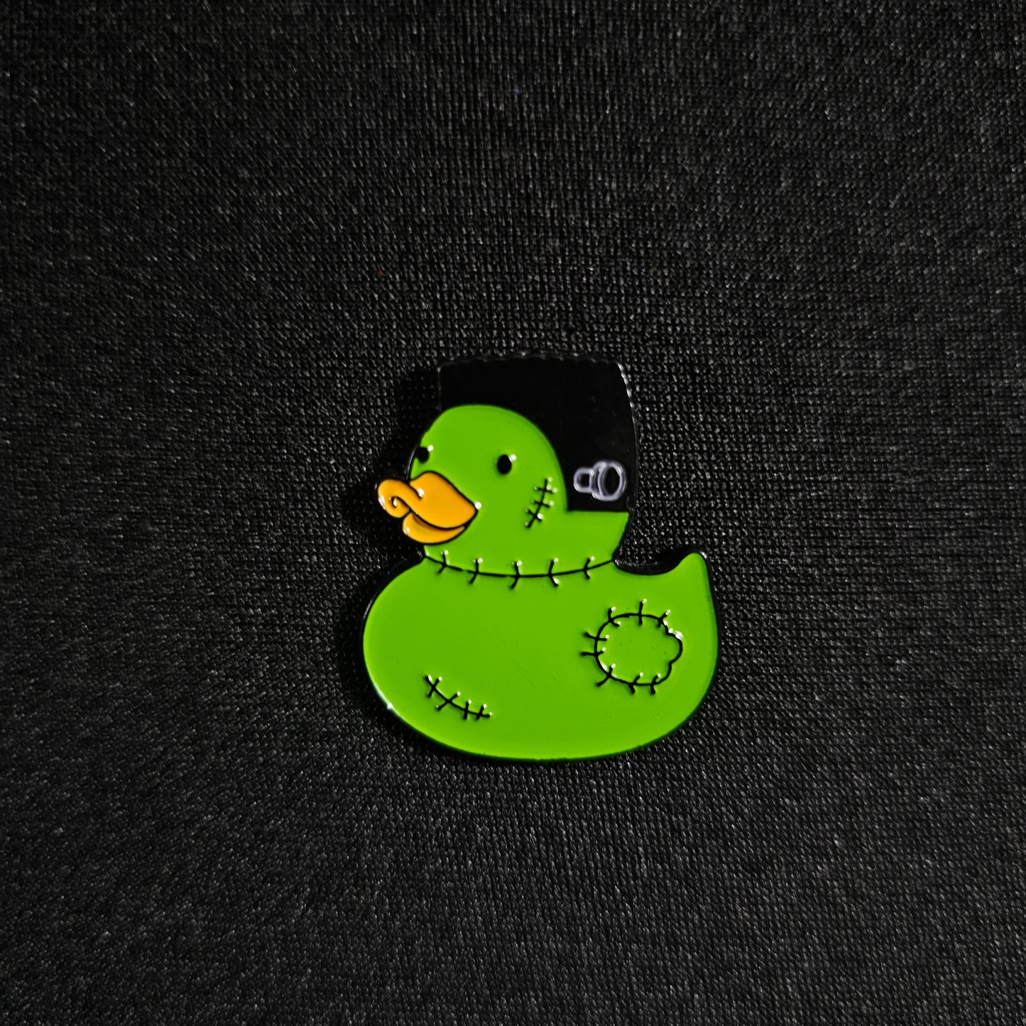 Frankenstein Duck Enamel Pin