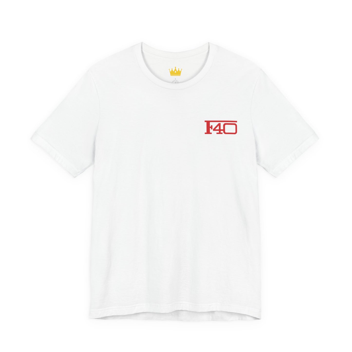 F40 Unisex Tee - Car Lovers Shirt, Sports Car Gift, Vintage Automotive Fashion