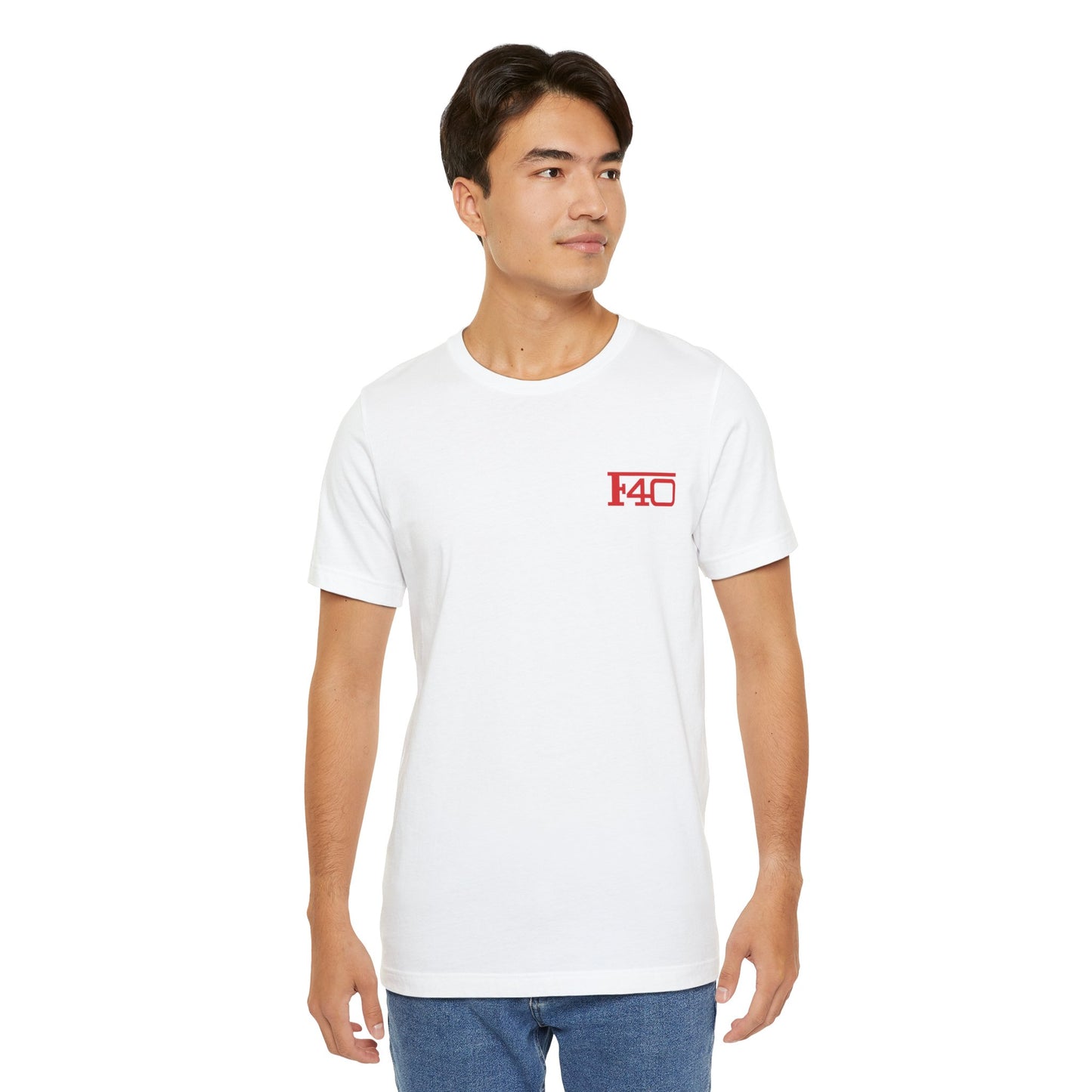 F40 Unisex Tee - Car Lovers Shirt, Sports Car Gift, Vintage Automotive Fashion