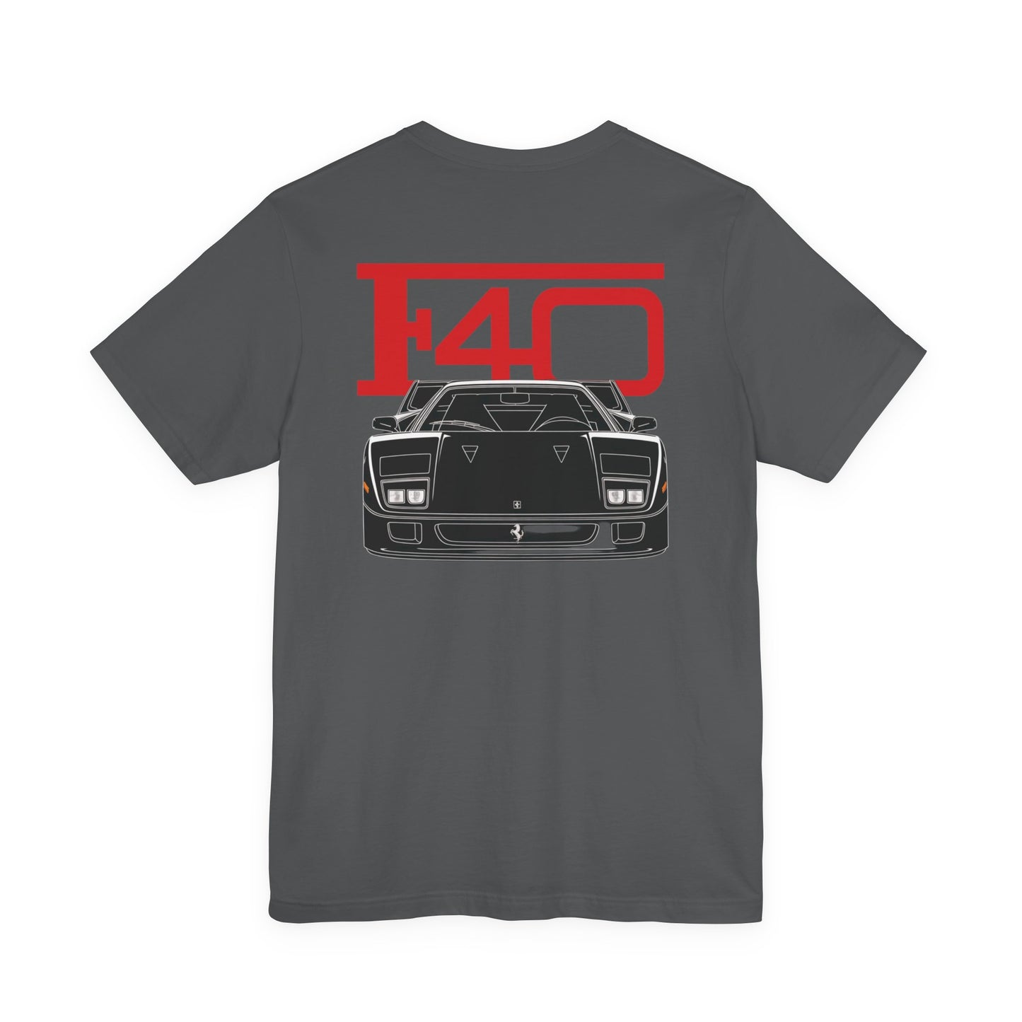 F40 Unisex Tee - Car Lovers Shirt, Sports Car Gift, Vintage Automotive Fashion