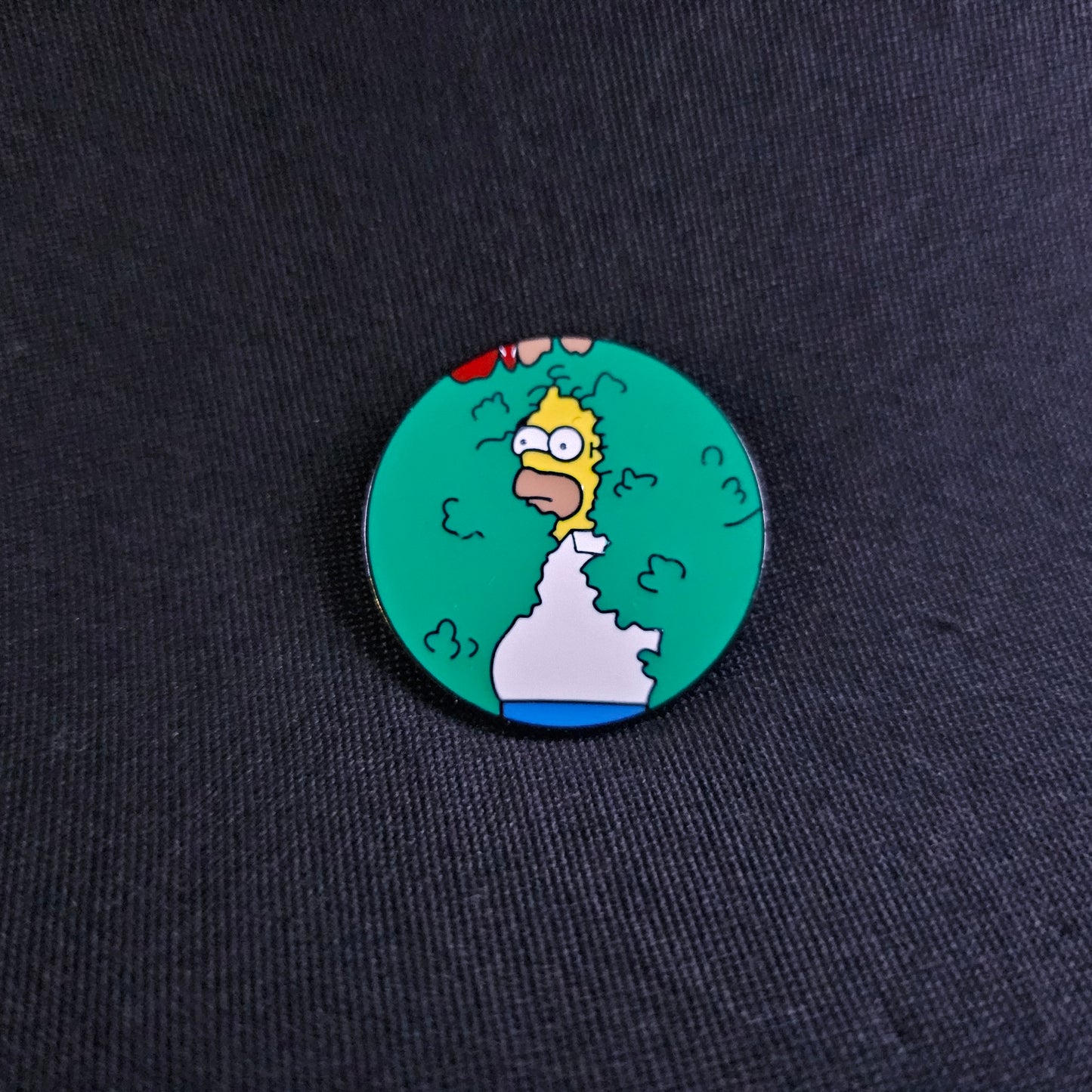 Homer in the Bushes