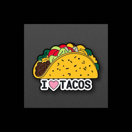 I Love Tacos (Pink Heart)