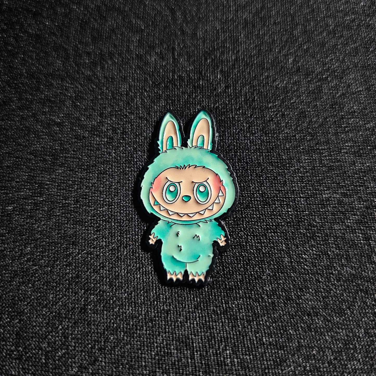 Labubu V3 Big Into Energy - Serenity Enamel Pin