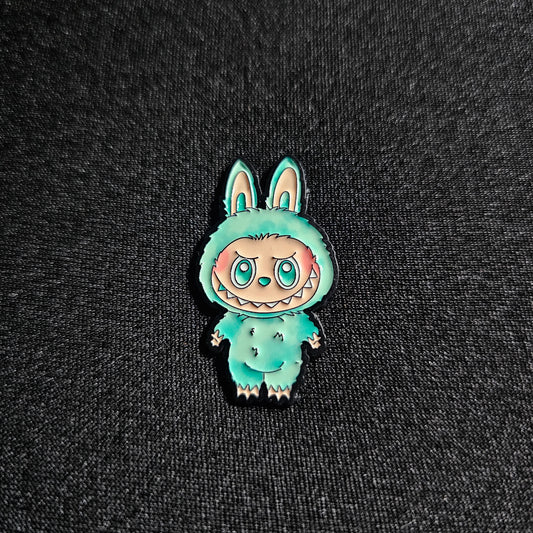 Labubu V3 Big Into Energy - Serenity Enamel Pin