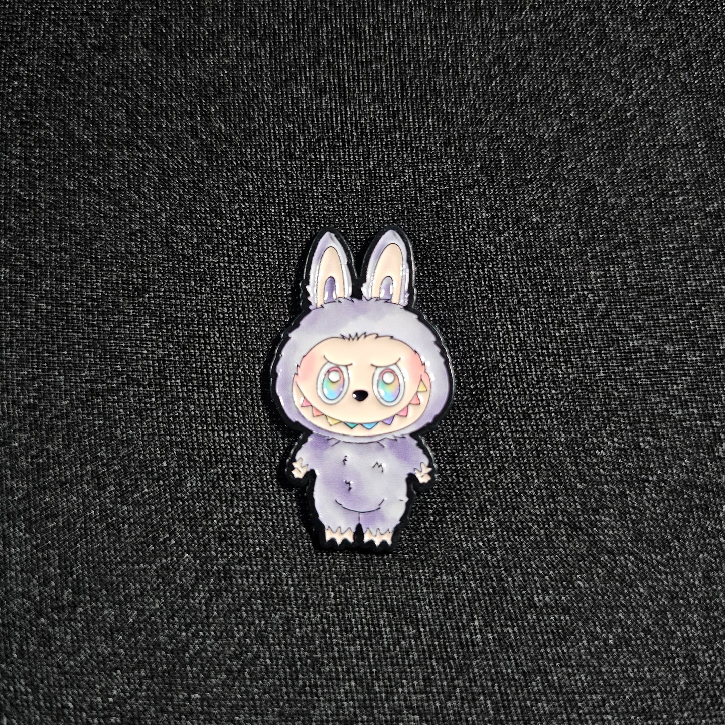 Labubu V3 Big Into Energy - Secret Character ID Enamel Pin