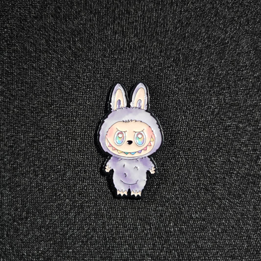Labubu V3 Big Into Energy - Secret Character ID Enamel Pin