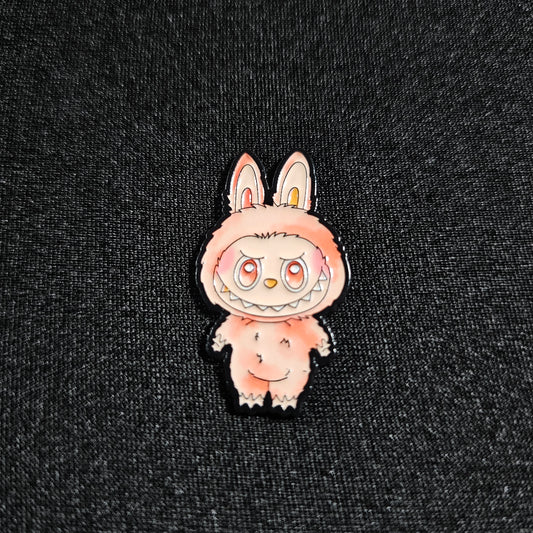 Labubu V3 Big Into Energy - Happiness Enamel Pin