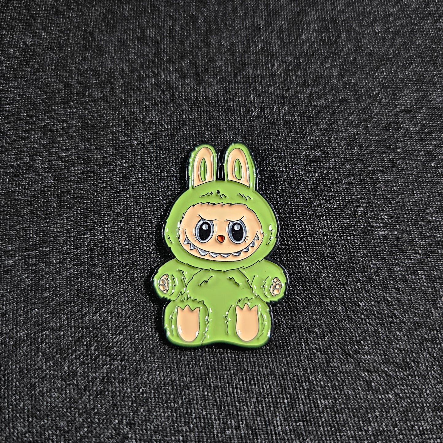 Labubu V2 Have A Seat - Ququ Enamel Pin