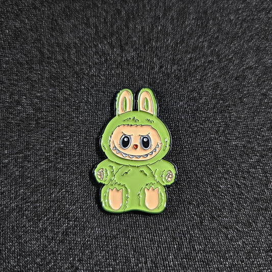 Labubu V2 Have A Seat - Ququ Enamel Pin