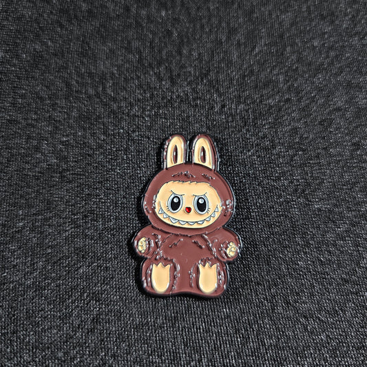 Labubu V2 Have A Seat - Secret DuoDuo Enamel Pin