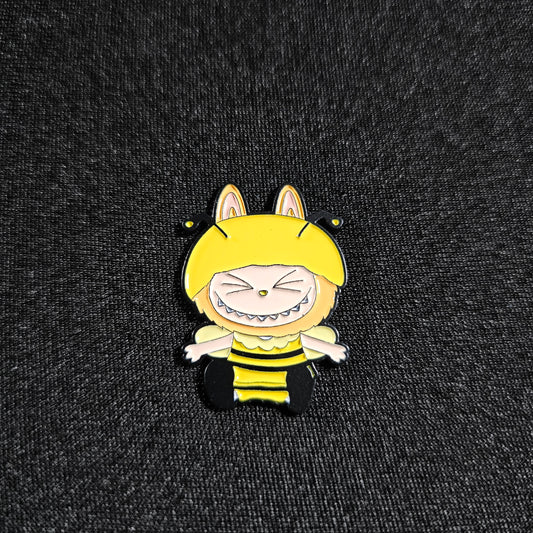 Labubu - Bumblebee Enamel Pin