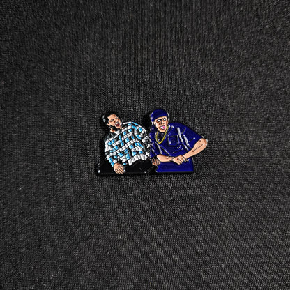 Craig and Smokey - Friday Movie Enamel Pin