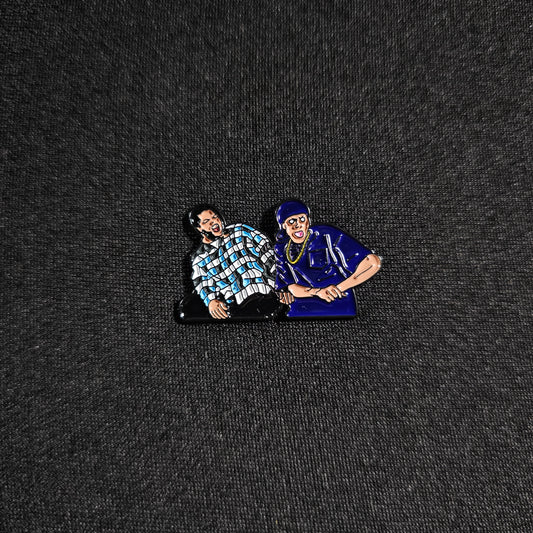 Craig and Smokey - Friday Movie Enamel Pin