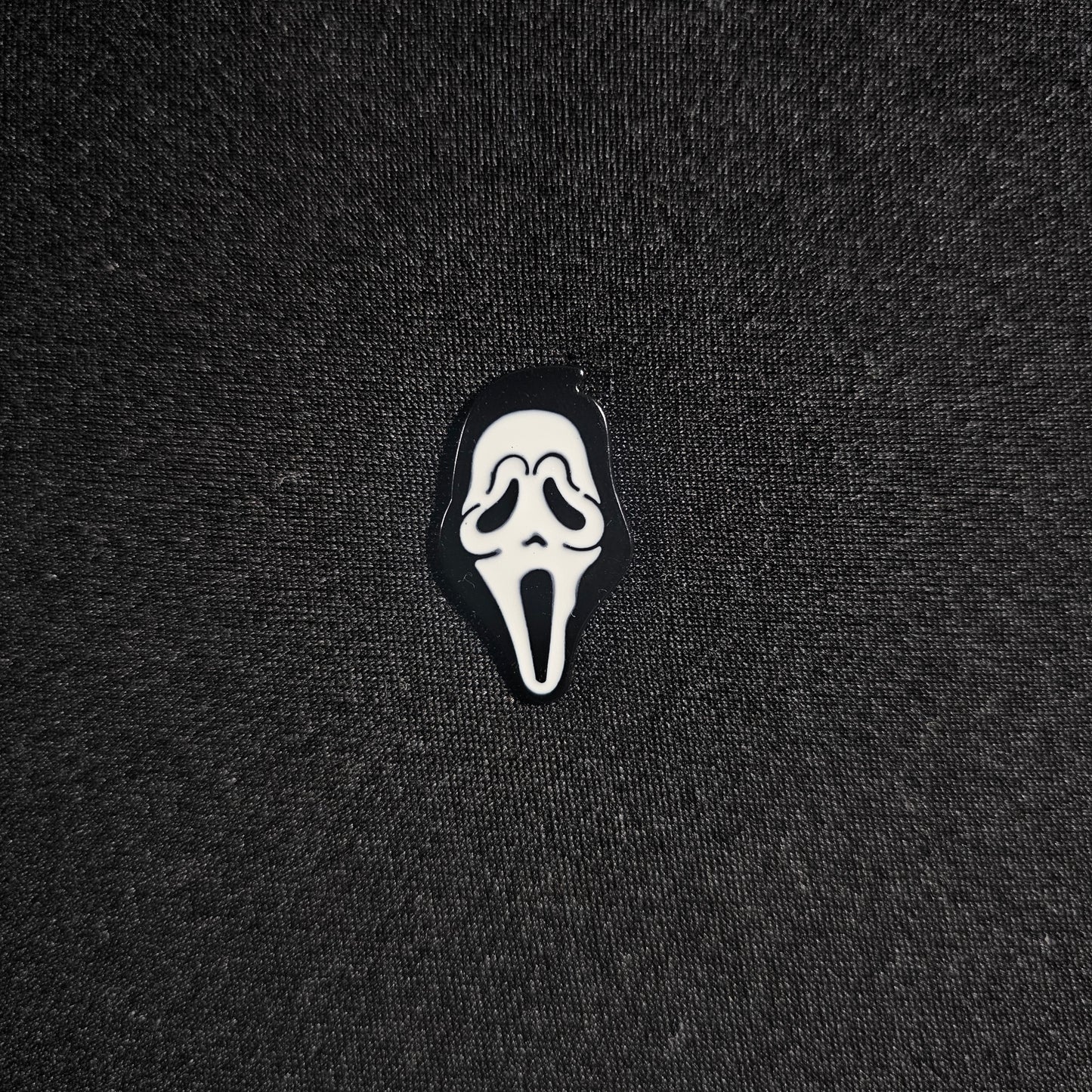 Ghostface Enamel Halloween Pin