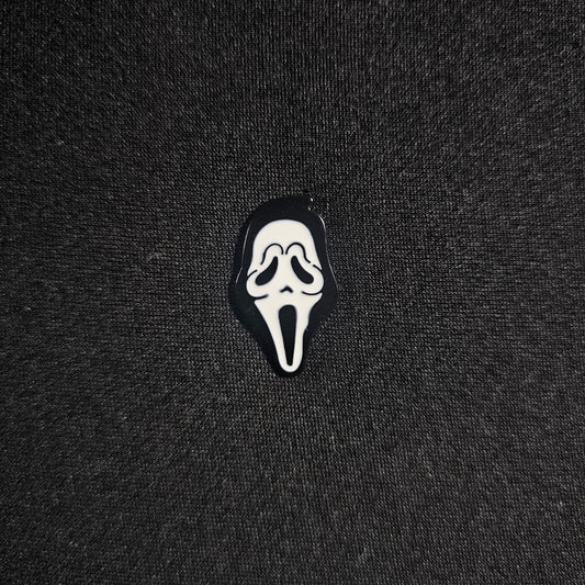 Ghostface Enamel Halloween Pin