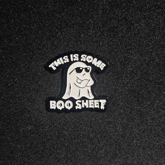 "Boo Sheet" Halloween Enamel Pin
