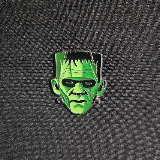 Frankenstein's Monster Halloween Enamel Pin