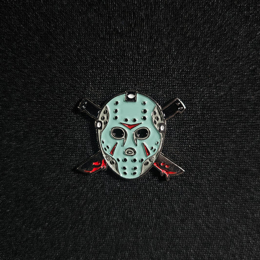 Friday The 13th - Jason's Mask Enamel Pin
