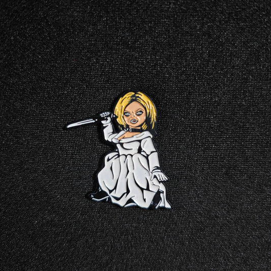Bride Of Chucky Halloween Enamel Pin