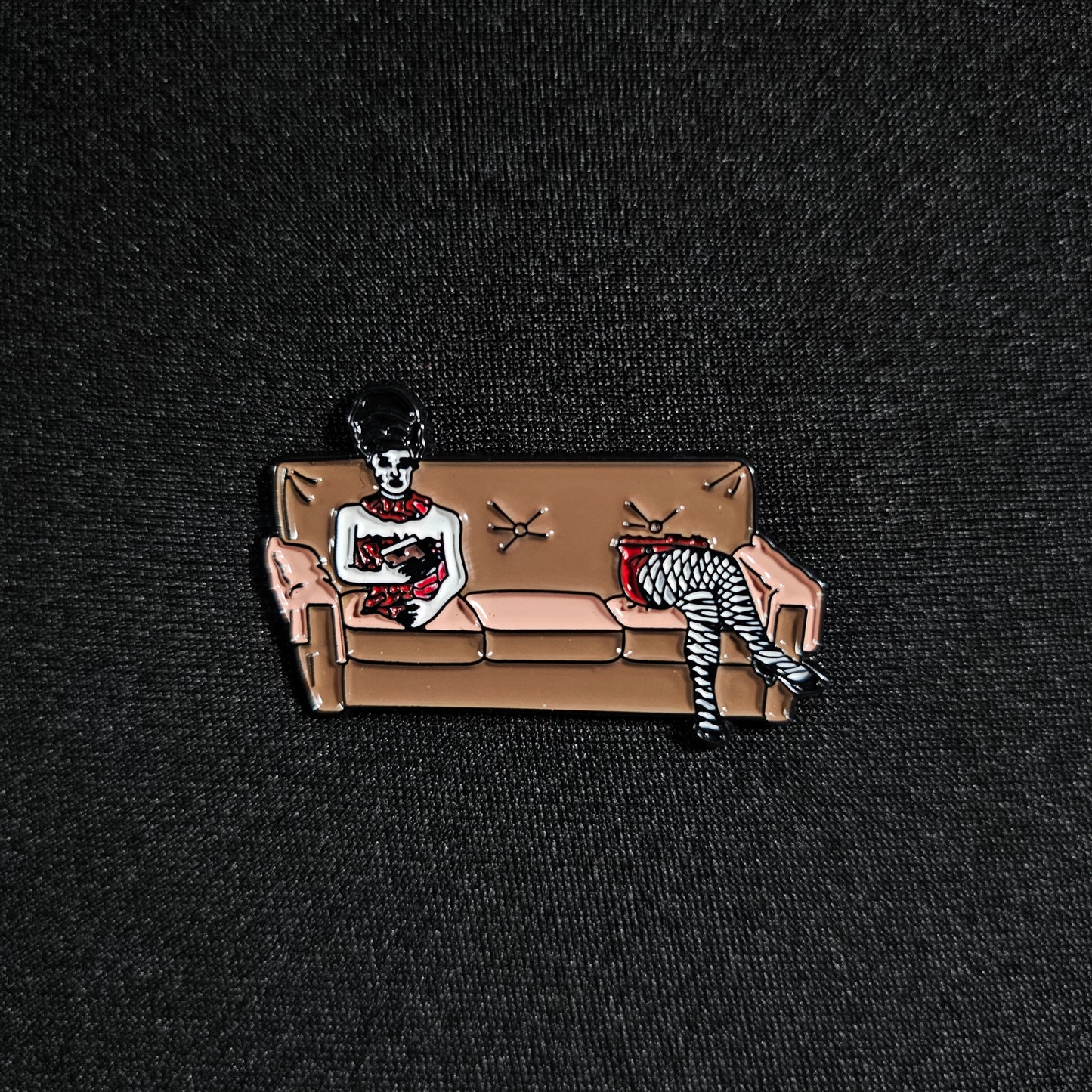 Beetlejuice Magicians Assistant Enamel Pin