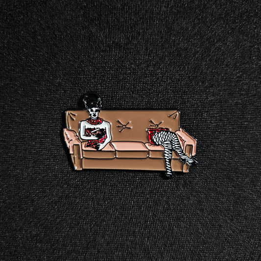 Beetlejuice Magicians Assistant Enamel Pin