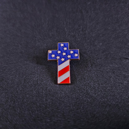 American Flag Cross