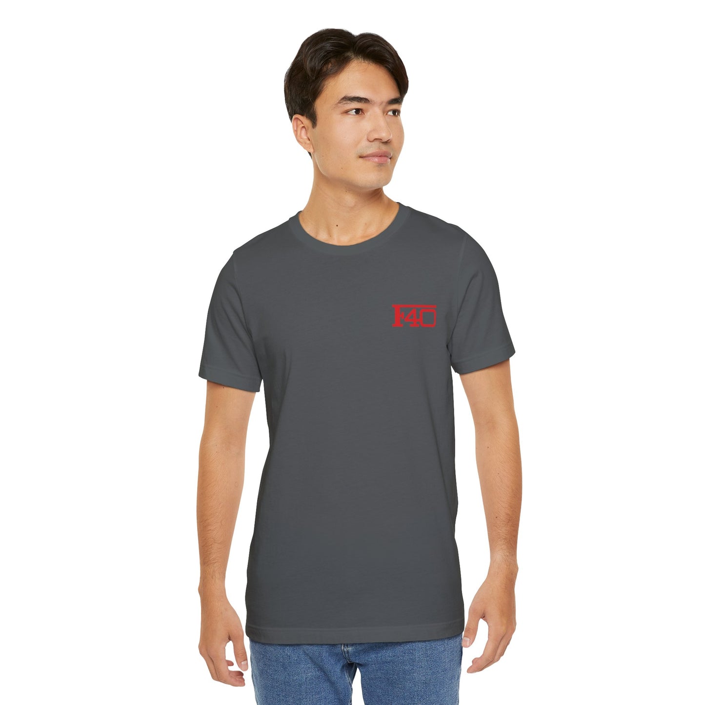 F40 Unisex Tee - Car Lovers Shirt, Sports Car Gift, Vintage Automotive Fashion